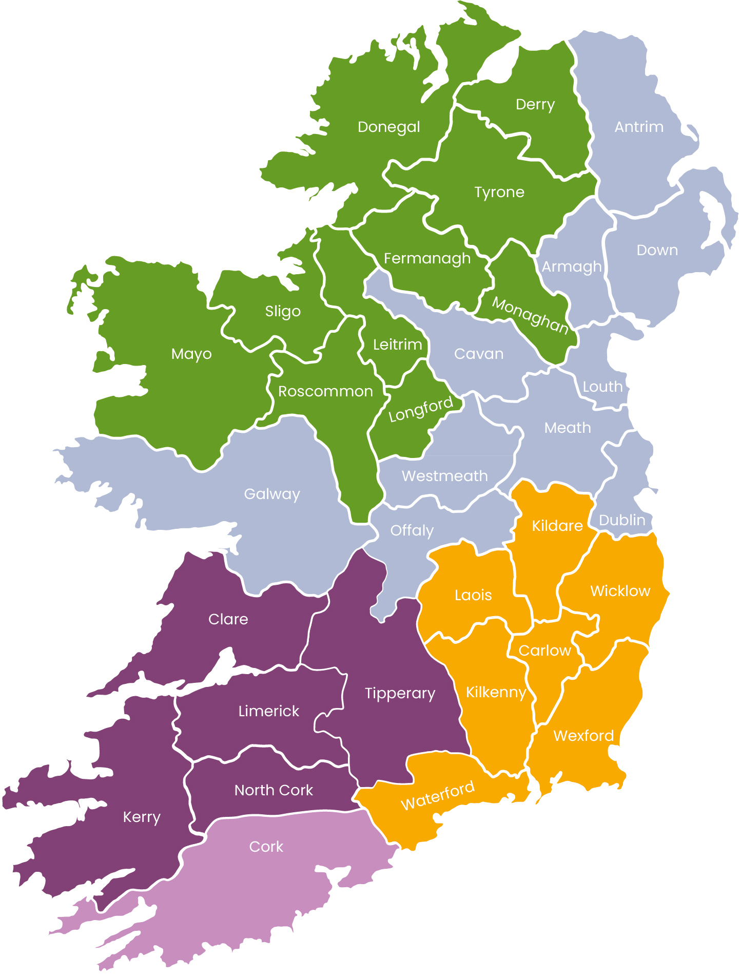 Ireland map